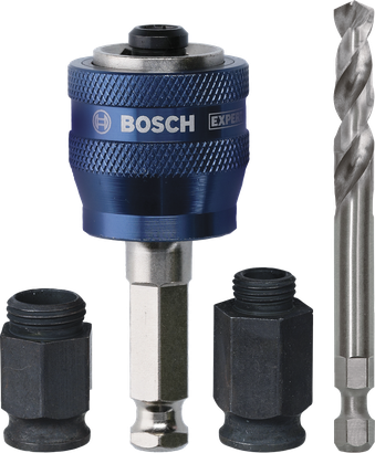 Juego de conversión Bosch Power Change Plus con vástago hexagonal.